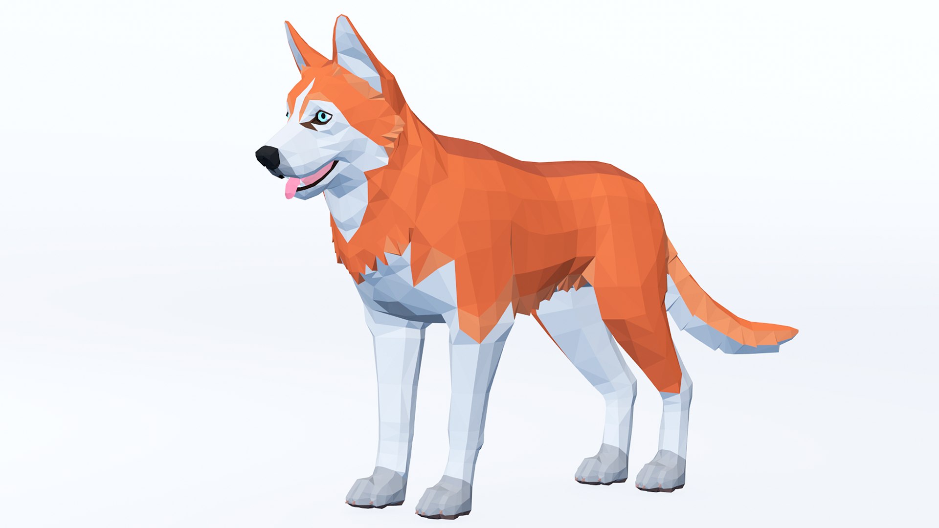 LowPoly Dog - Husky 3D model https://p.turbosquid.com/ts-thumb/d5/NGqnX4/3a/h_6/png/1651154985/1920x1080/fit_q87/bf41aac5f7fb7ac4b9055743554c124a3bcfc225/h_6.jpg