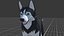 Cane LowPoly - Husky