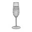 champagne glass 3d 3ds