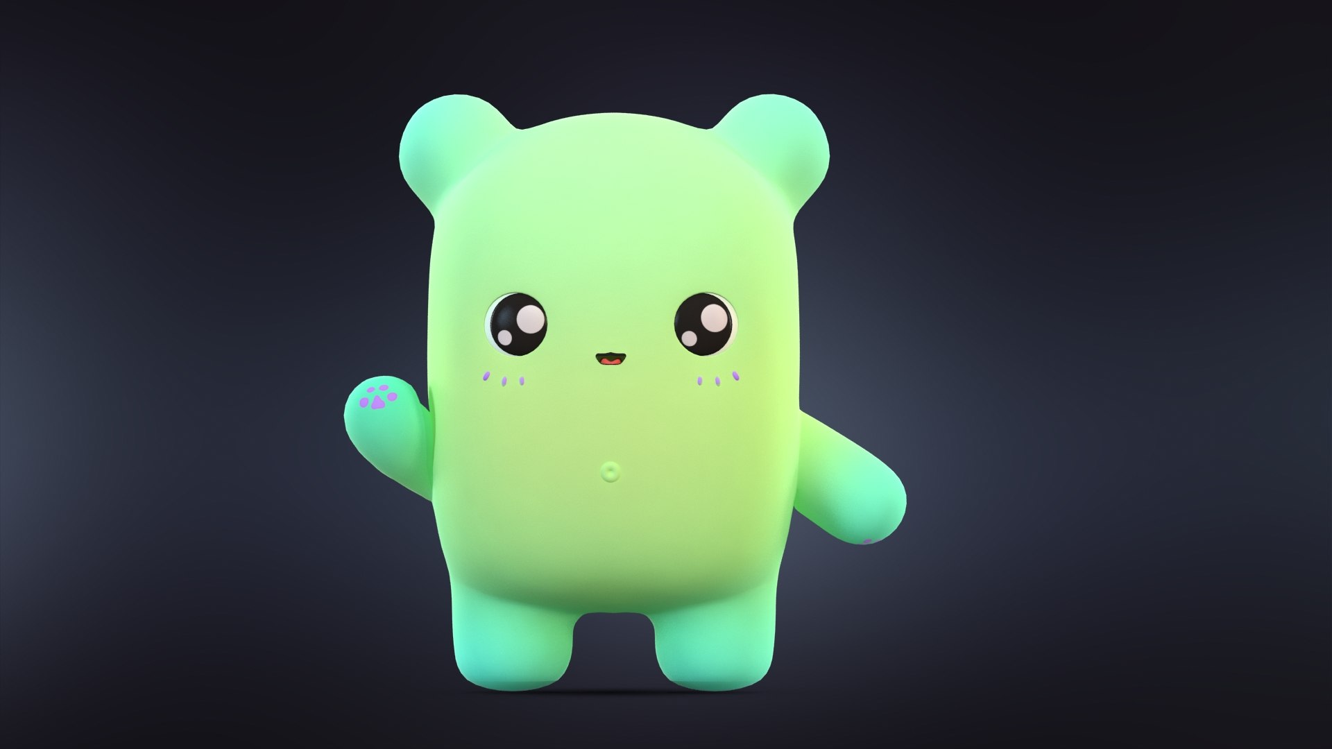 3D cute cartoon monster alien https://p.turbosquid.com/ts-thumb/d5/P8zAPd/QQXKBly5/cartoon_monster0008/jpg/1600792296/1920x1080/fit_q87/885a8282188d803182c796bffa295bce67e3f3cf/cartoon_monster0008.jpg