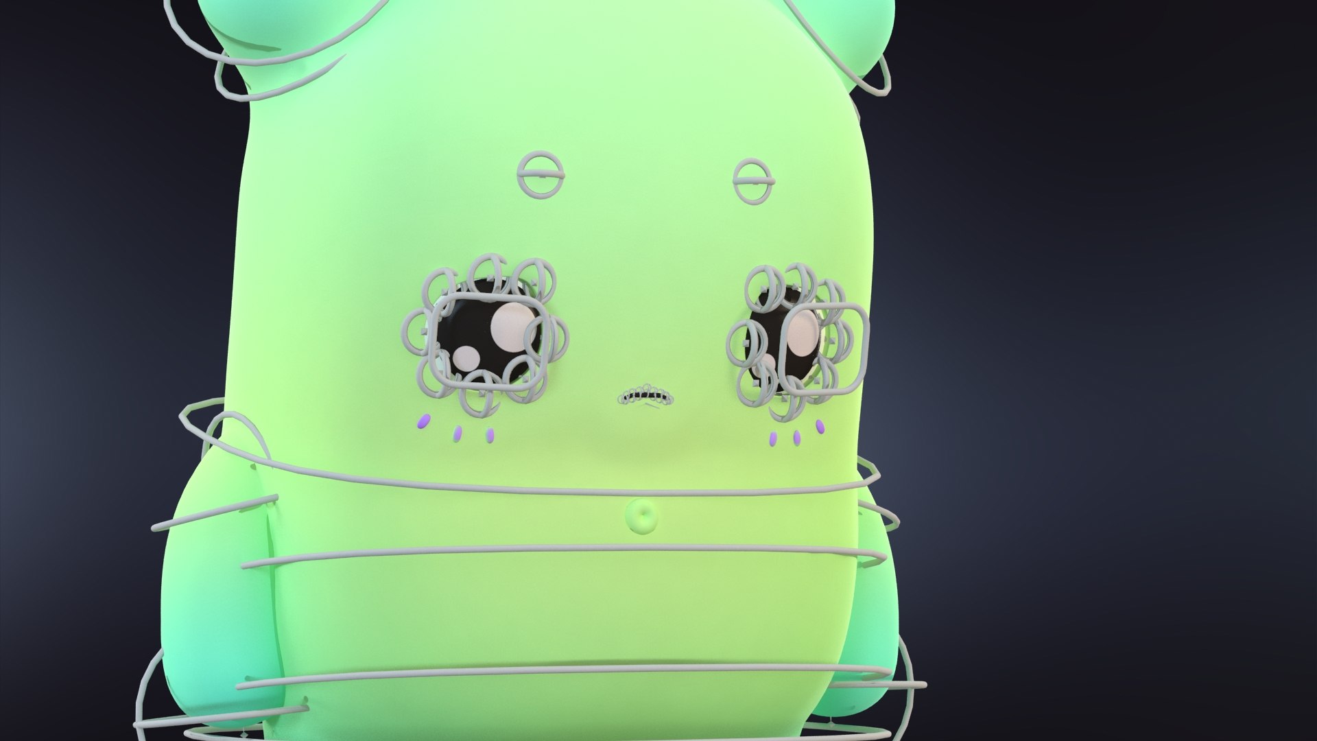 3D cute cartoon monster alien https://p.turbosquid.com/ts-thumb/d5/P8zAPd/qQayZxFS/cartoon_monsterrigface/jpg/1600792305/1920x1080/fit_q87/fbf6fcb3528544ccad3ba9c45f3a13220c7aa9b3/cartoon_monsterrigface.jpg