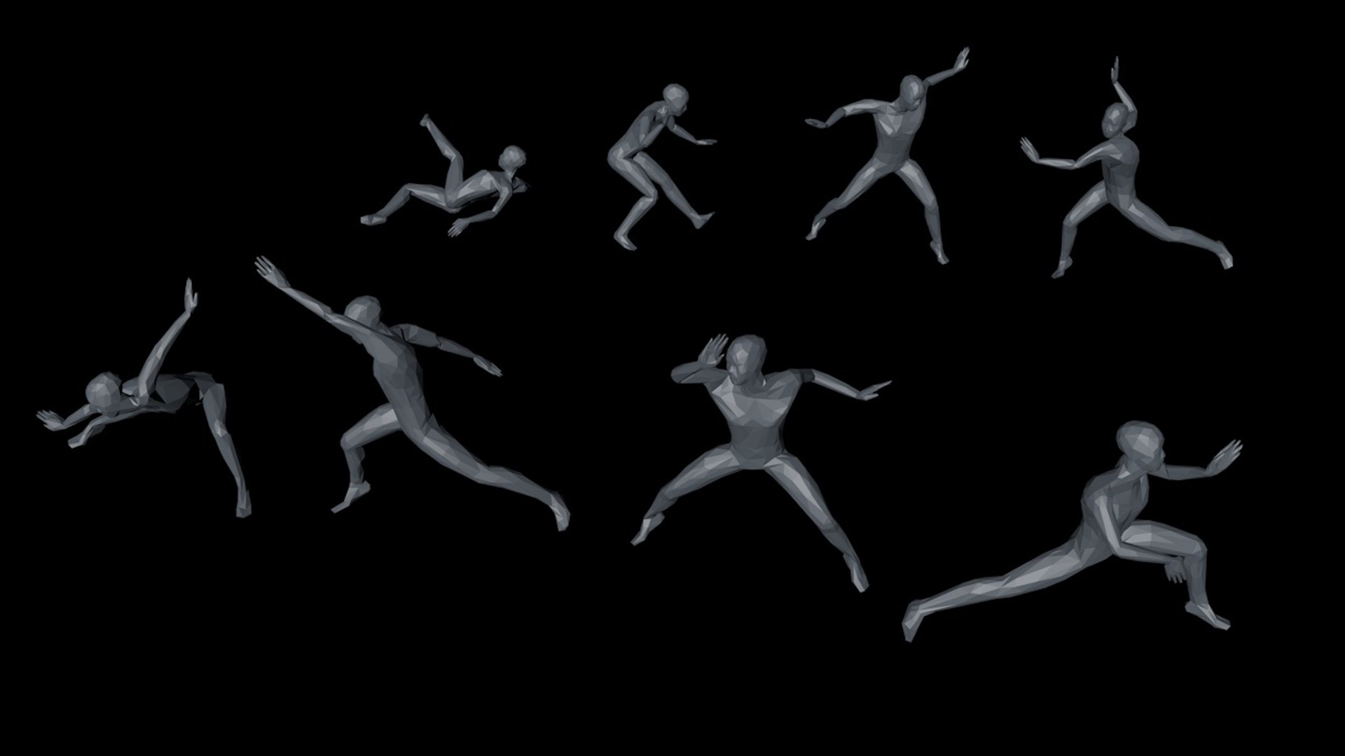 3D kung fu martial artists model https://p.turbosquid.com/ts-thumb/d5/Pguw9I/6jbOstJu/kungfumartialartistslowpolypack1_1/jpg/1559638246/1920x1080/fit_q87/b37880adeaa1d7be41261089558d507f973011e8/kungfumartialartistslowpolypack1_1.jpg