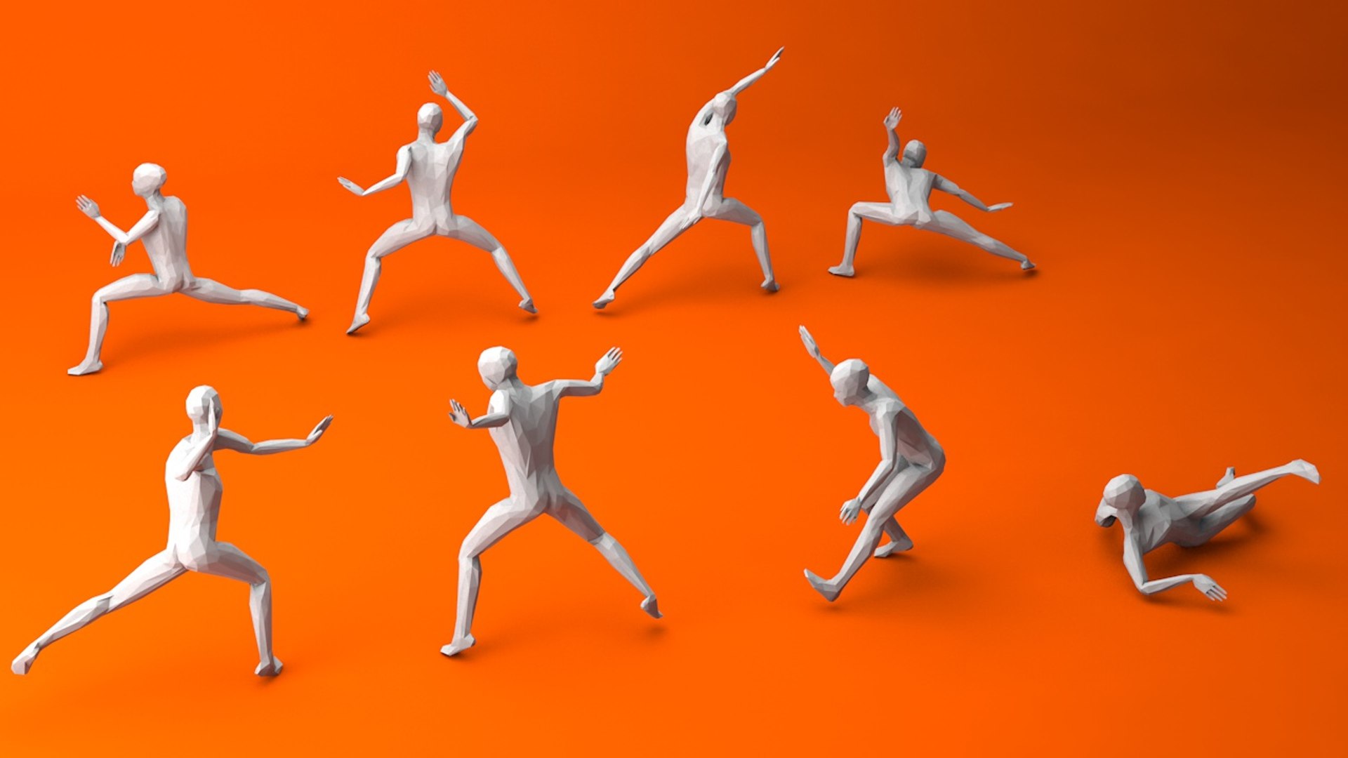 3D kung fu martial artists model https://p.turbosquid.com/ts-thumb/d5/Pguw9I/OiFwwGBs/kungfumartialartistslowpolypack1_6/jpg/1559638247/1920x1080/fit_q87/5dc7070db102c5a1ac2dffc53a784459e7ad0d34/kungfumartialartistslowpolypack1_6.jpg