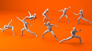 Kung Fu Martial Artists Pack 1