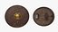 Fantasy Shield RPG  Targe Scutum Pelta Pavise Parma Roman Lenticular Round Viking Heater Medieval