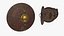Fantasy Shield RPG  Targe Scutum Pelta Pavise Parma Roman Lenticular Round Viking Heater Medieval