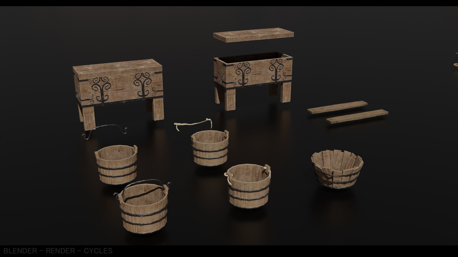 Wooden Fence 2 Modular 3D model https://p.turbosquid.com/ts-thumb/d5/YHjouw/u7/r_jesusfernandezgarcia_woodenpropsjfgvol1_rendershot_cycles_jfg_1/png/1698685356/1920x1080/fit_q87/e023f96334d1134e3d46851704723450be473492/r_jesusfernandezgarcia_woodenpropsjfgvol1_rendershot_cycles_jfg_1.jpg