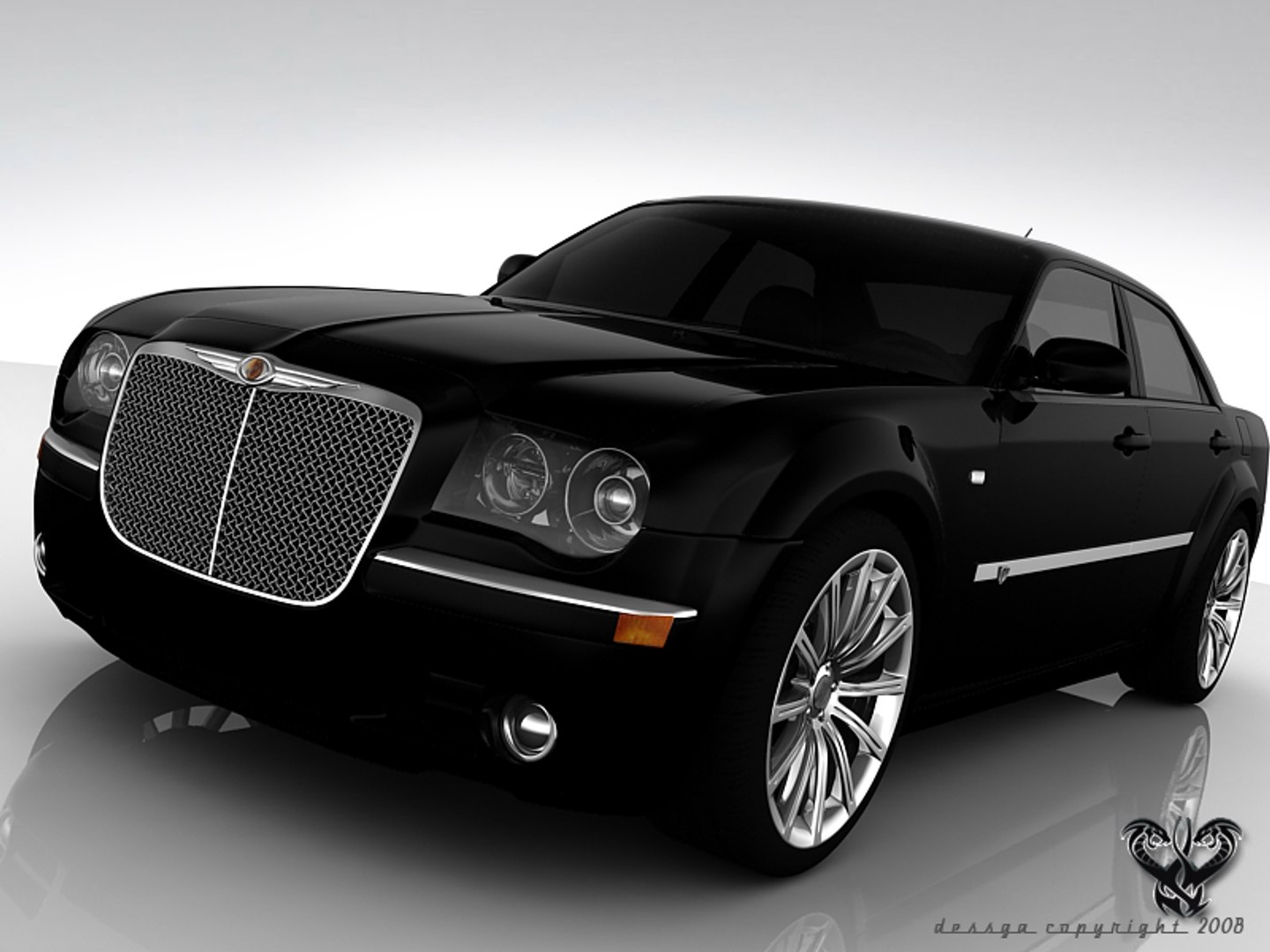3d chrysler 300c srt