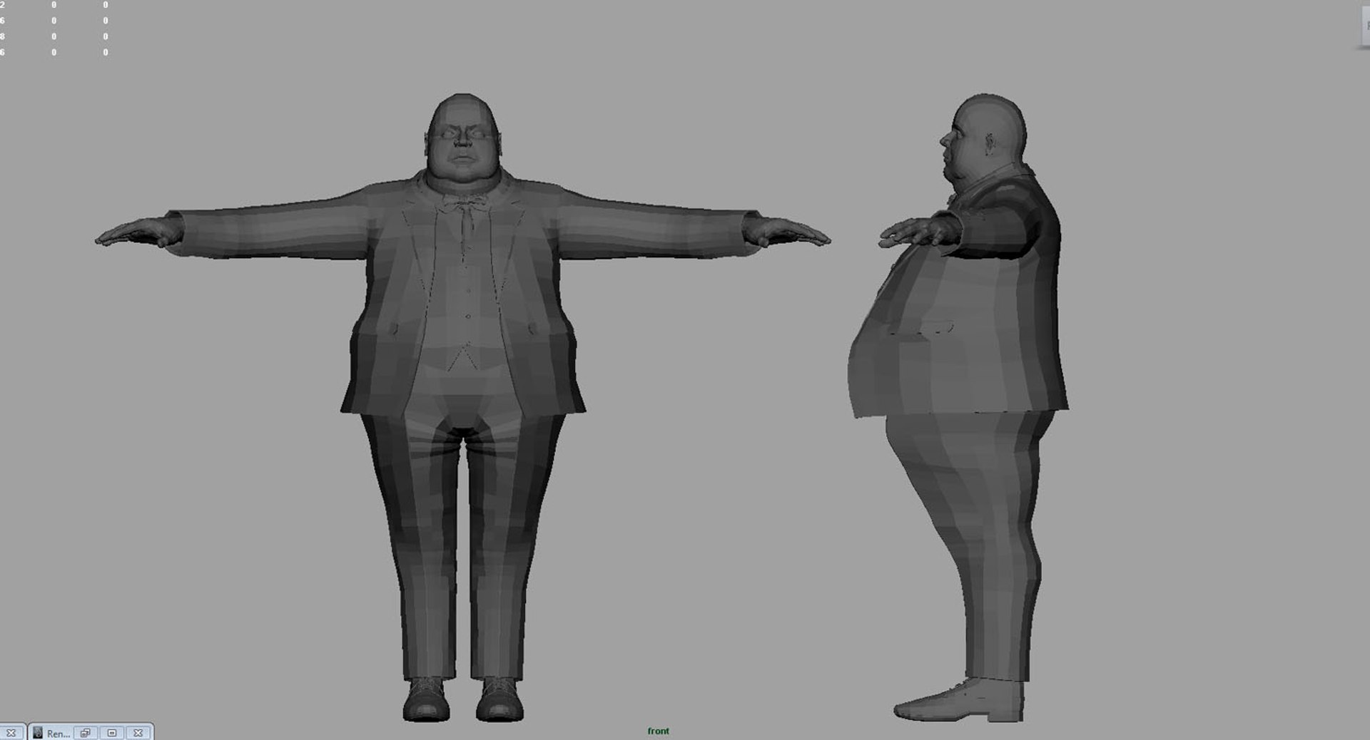 Dwarf Boss Man 3D Model - TurboSquid 1533909