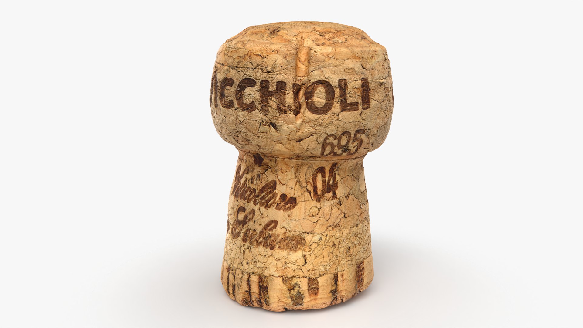 Champagne Cork - 3D Scanned 3D model https://p.turbosquid.com/ts-thumb/d5/h7kgAK/Ep/corkchampagne_0006/png/1780684061/1920x1080/fit_q87/4914bf44dbc2b19cf47496f07c26d294232a3536/corkchampagne_0006.jpg