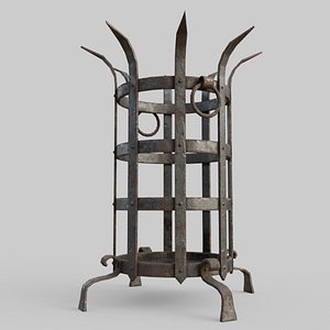 iron brazier dungeons 3D model