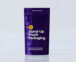 3D Reguler Pouch Packaging