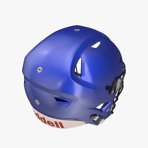 3d riddel speedflex helmet blue