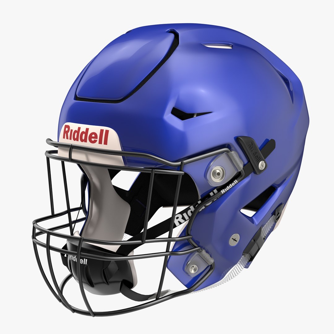 Football helmet riddell speedflex 3D - TurboSquid 1478770