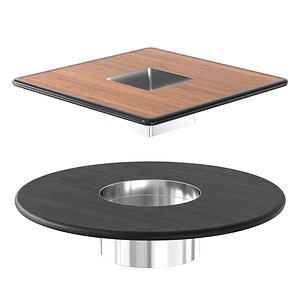 Minotti Helene Coffee Tables 3D model