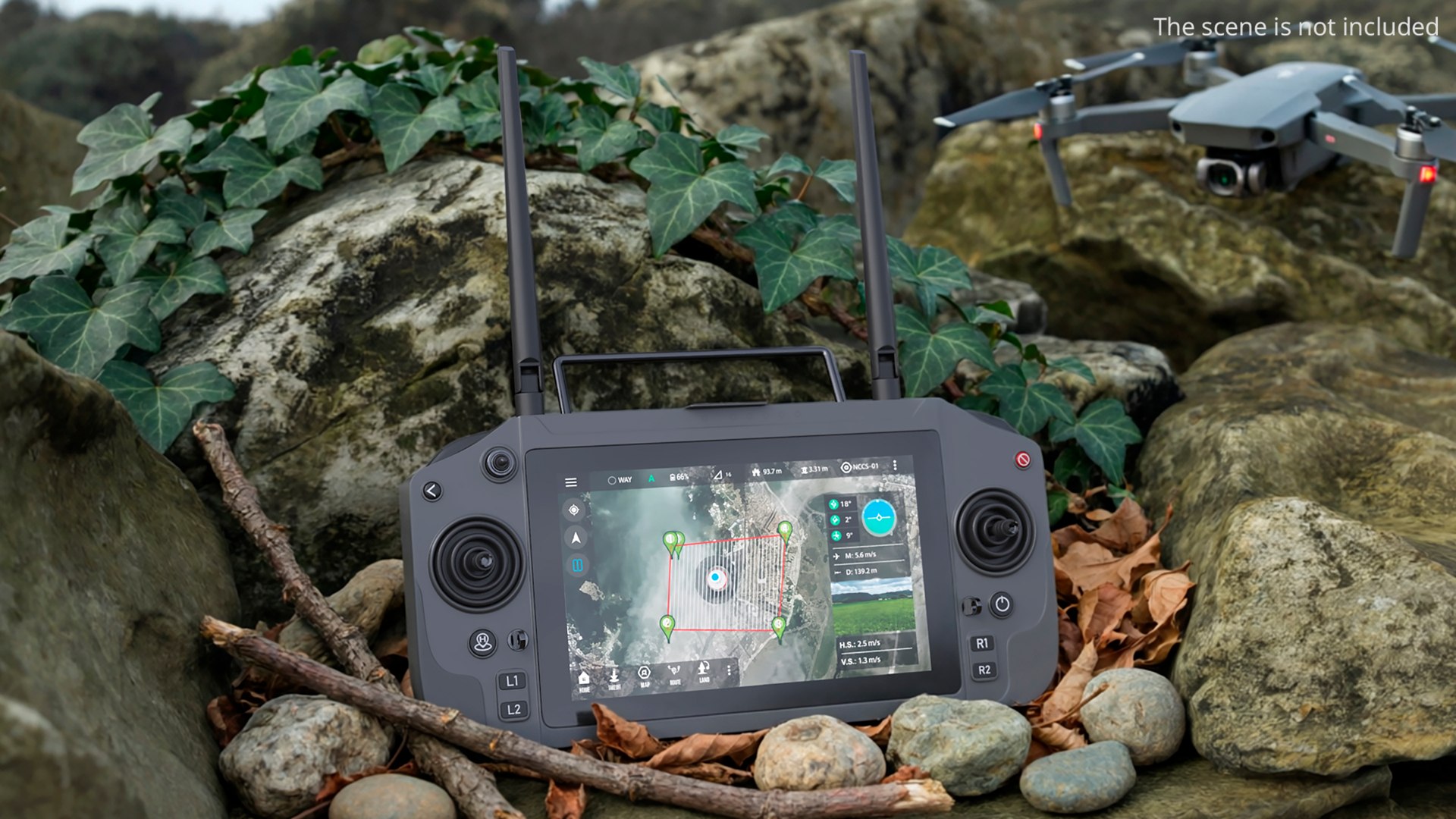 Portable Drone Remote Controller 3D model https://p.turbosquid.com/ts-thumb/d6/4rqZAG/Ak/portable_drone_remote_controller_002/jpg/1782800123/1920x1080/fit_q87/e140136c2b878d9c7261b35271f717bc2de2b824/portable_drone_remote_controller_002.jpg