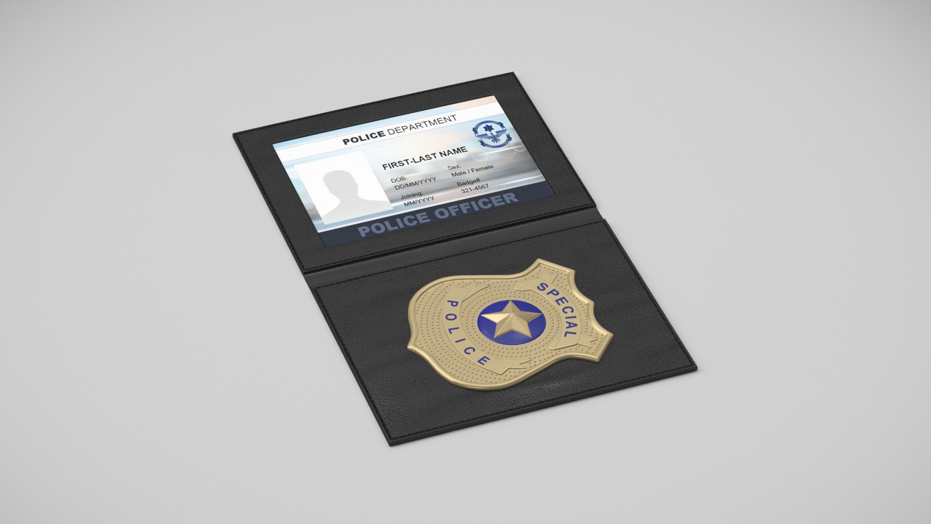 3D FBI Badges Collection 2 - TurboSquid 2080607