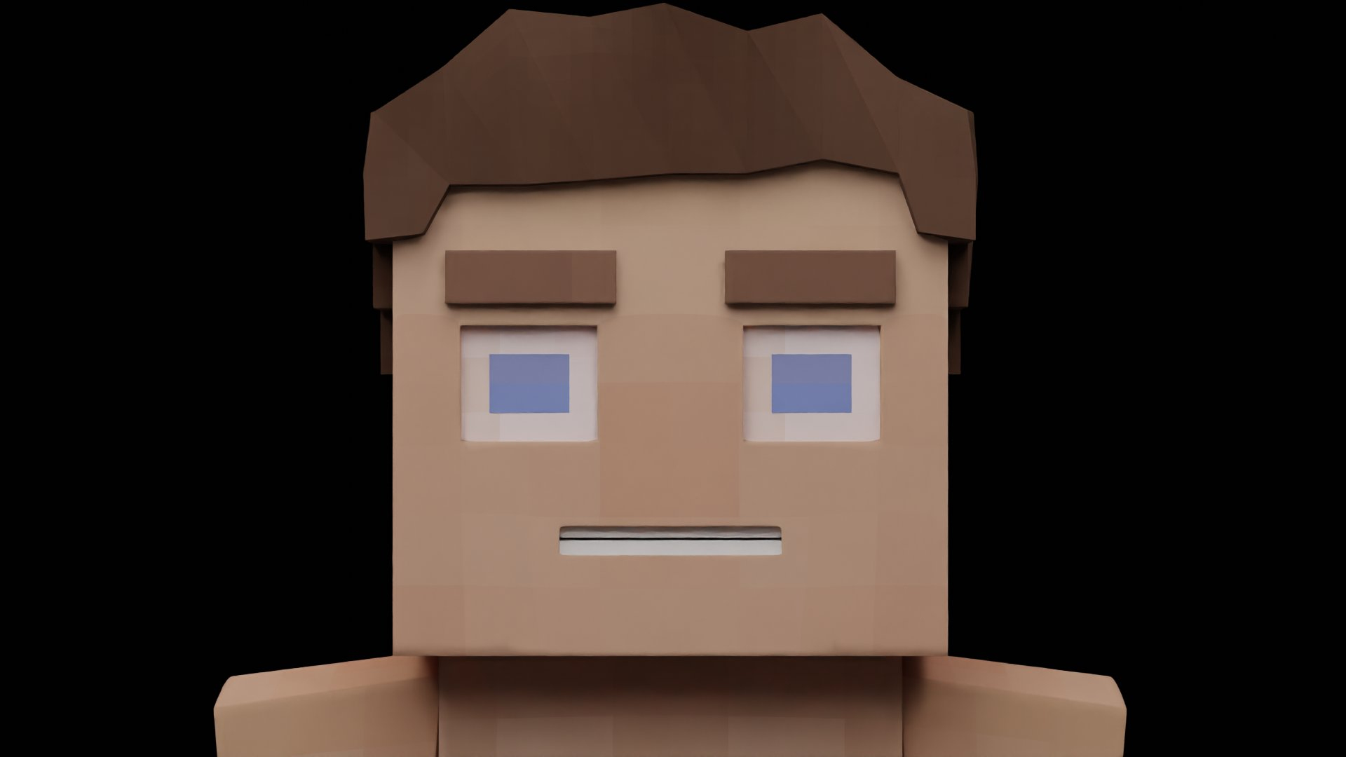 Minecraft Inspired Male Character 3D - TurboSquid 1912176