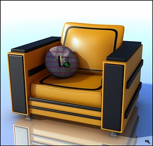chair armchair 3d max
