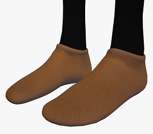 Brown Socks Style 2