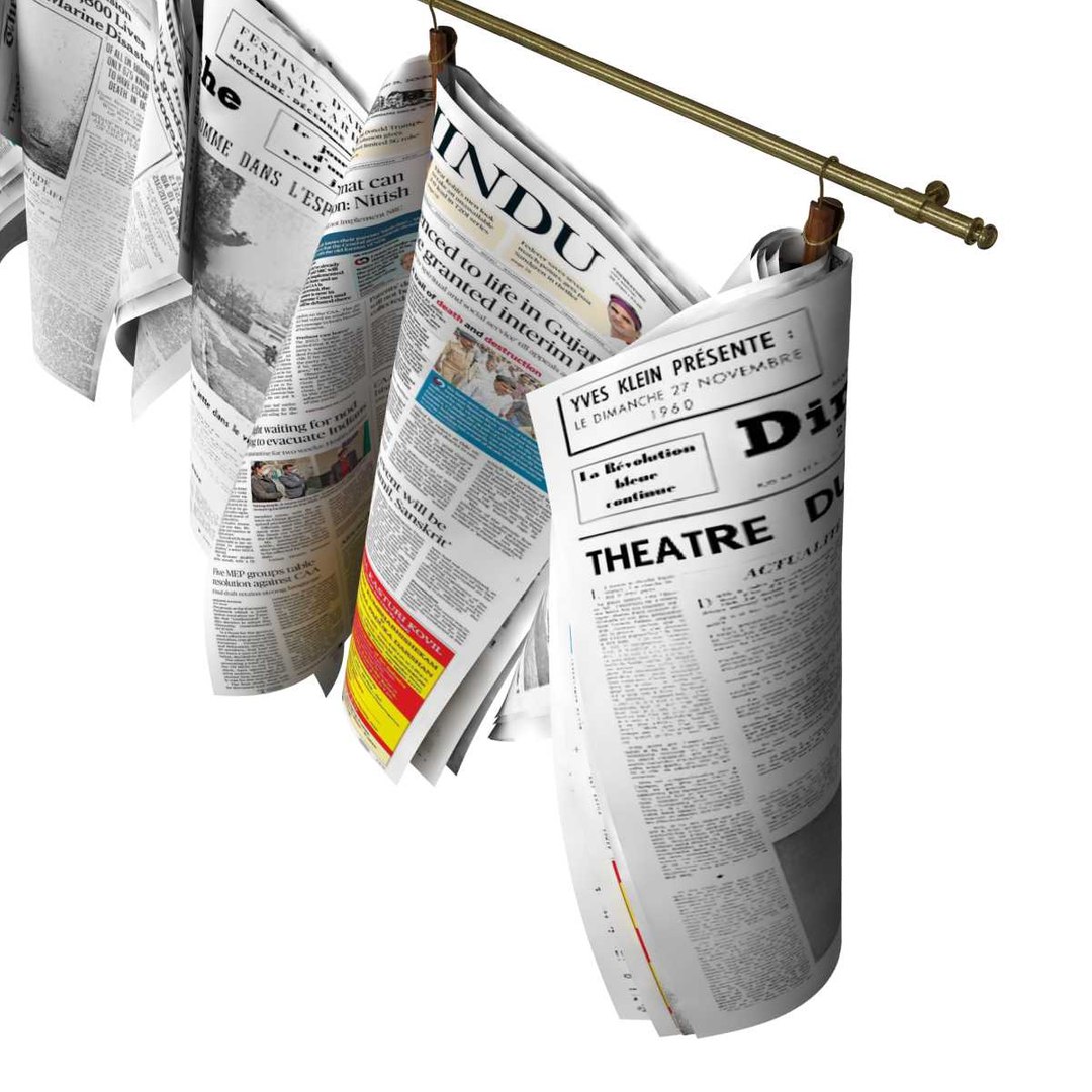 3D newspapers hanging rail https://p.turbosquid.com/ts-thumb/d6/Q5quvM/ZoWjFKcO/5/jpg/1583250056/1920x1080/fit_q87/3336705f1b006994c3fd3a0f12257275405a1e49/5.jpg