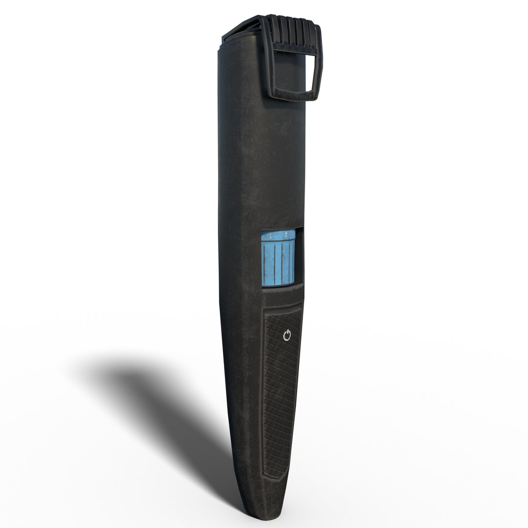 Hair Trimmer Electronic 3D Model - TurboSquid 2086837