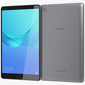 3D realistic huawei mediapad m5