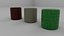 Hocker aus Stoff