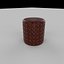 Hocker aus Stoff