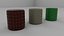 Hocker aus Stoff