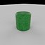 Hocker aus Stoff