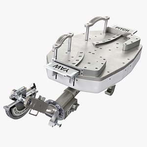 Aerospace Foot Restraint Platform 3D model