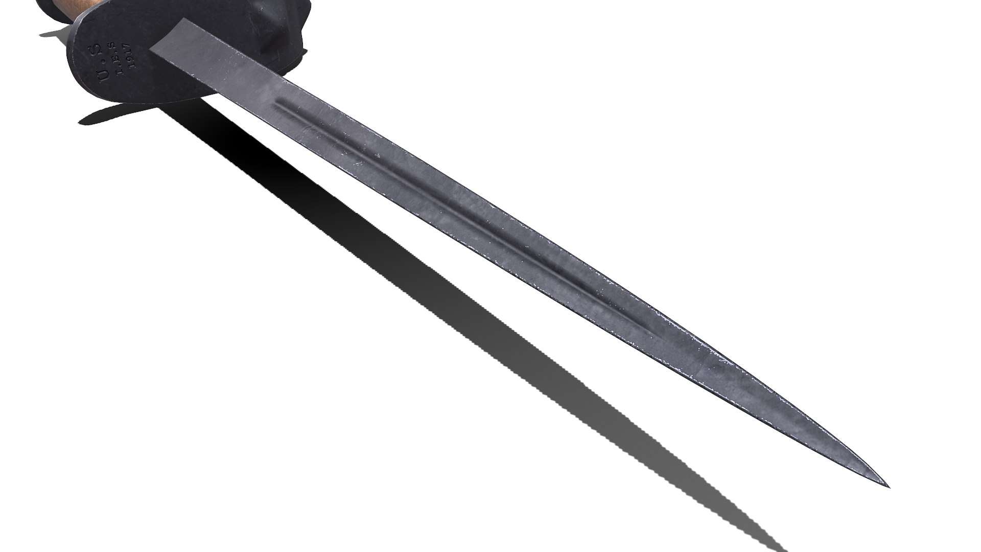 M1917 Trench Knife Low-poly PBR 3D model https://p.turbosquid.com/ts-thumb/d6/kMeazI/rS/screenshot005/png/1655867783/1920x1080/fit_q87/0eb3aae97db16961200c7fe5abc171d61f1500c2/screenshot005.jpg