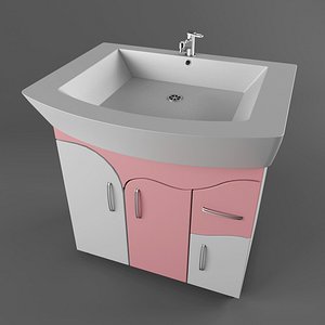 3dsmax bathroom sink
