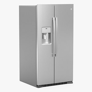 GE Side by Side Refrigerator GSS25IYNFS 3D model