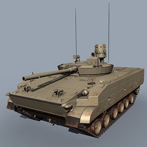 russian bmp-3m arena-e 3d model