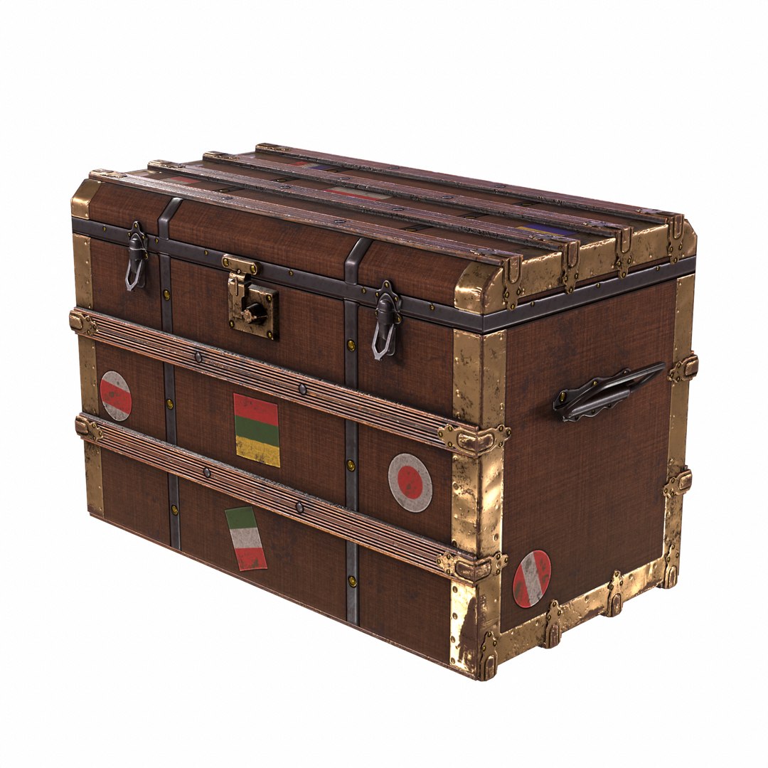 Dower chest 3D model - TurboSquid 1988503