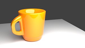 Mug blender low-poly 3D - TurboSquid 1333275