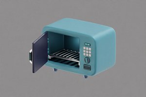 Microwave Oven Cartoon model
