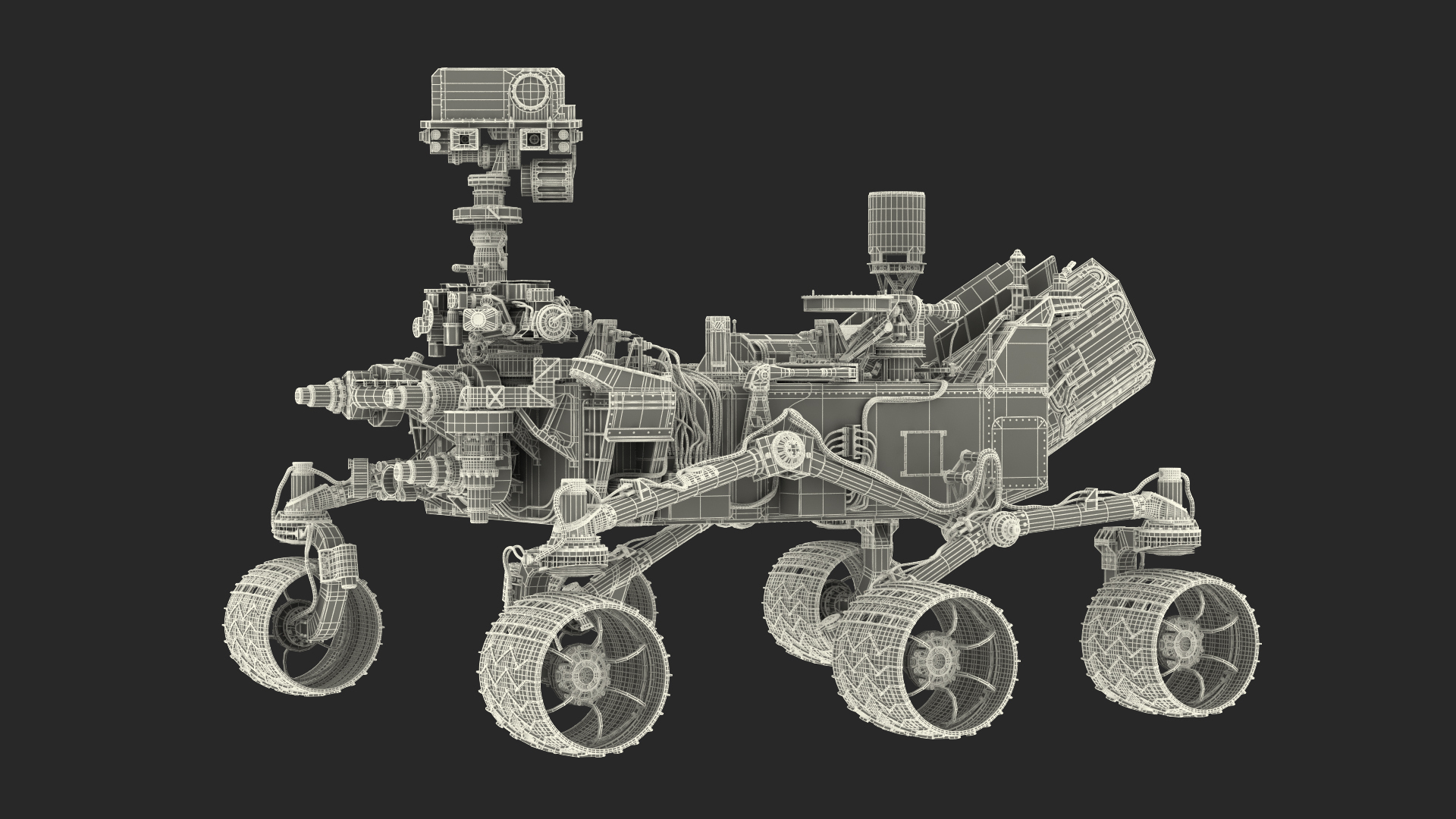 3D Realistic Mars Exploration Rover Rigged Model - TurboSquid 2384726