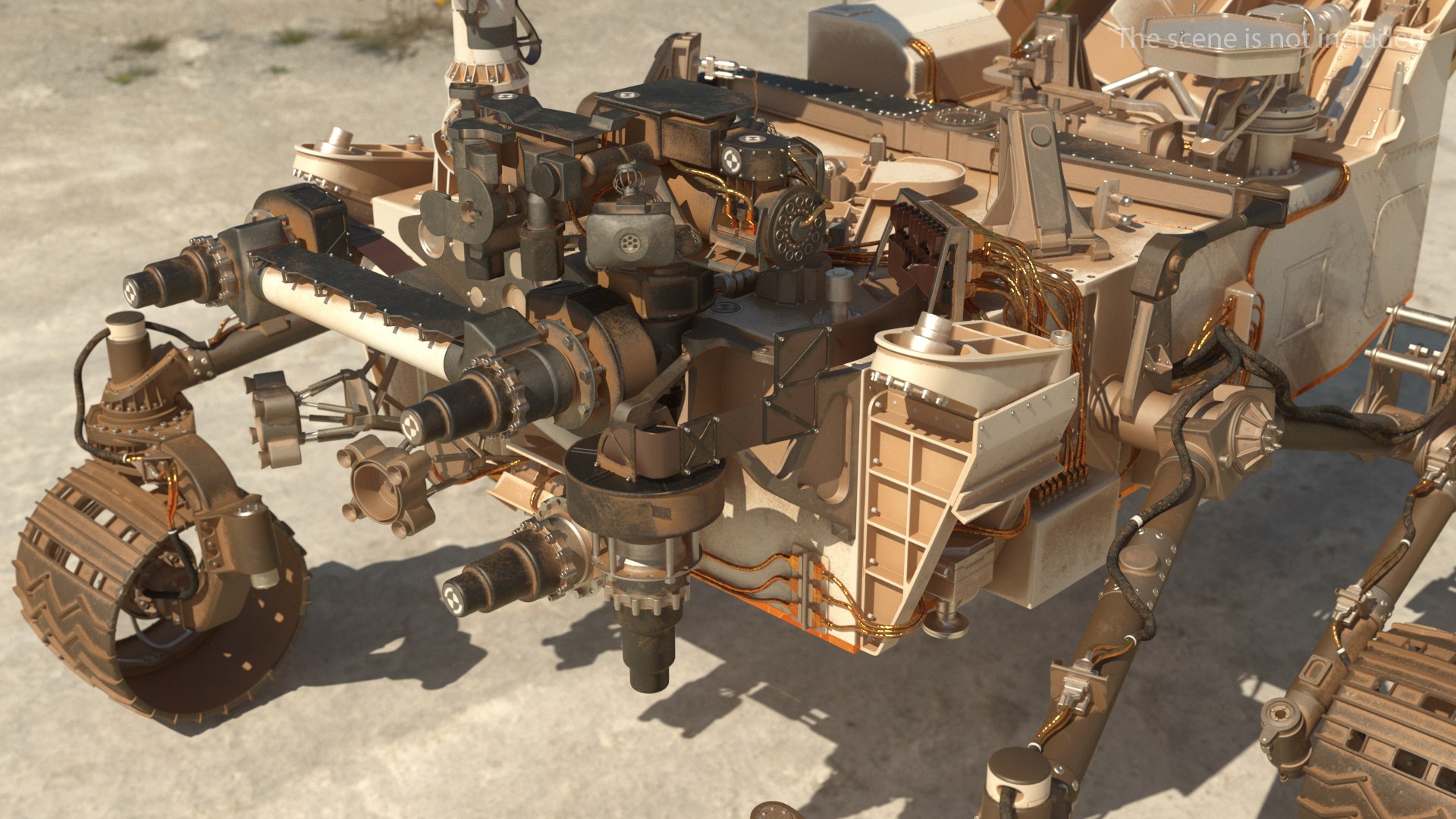 3D Realistic Mars Exploration Rover Rigged Model - TurboSquid 2384726