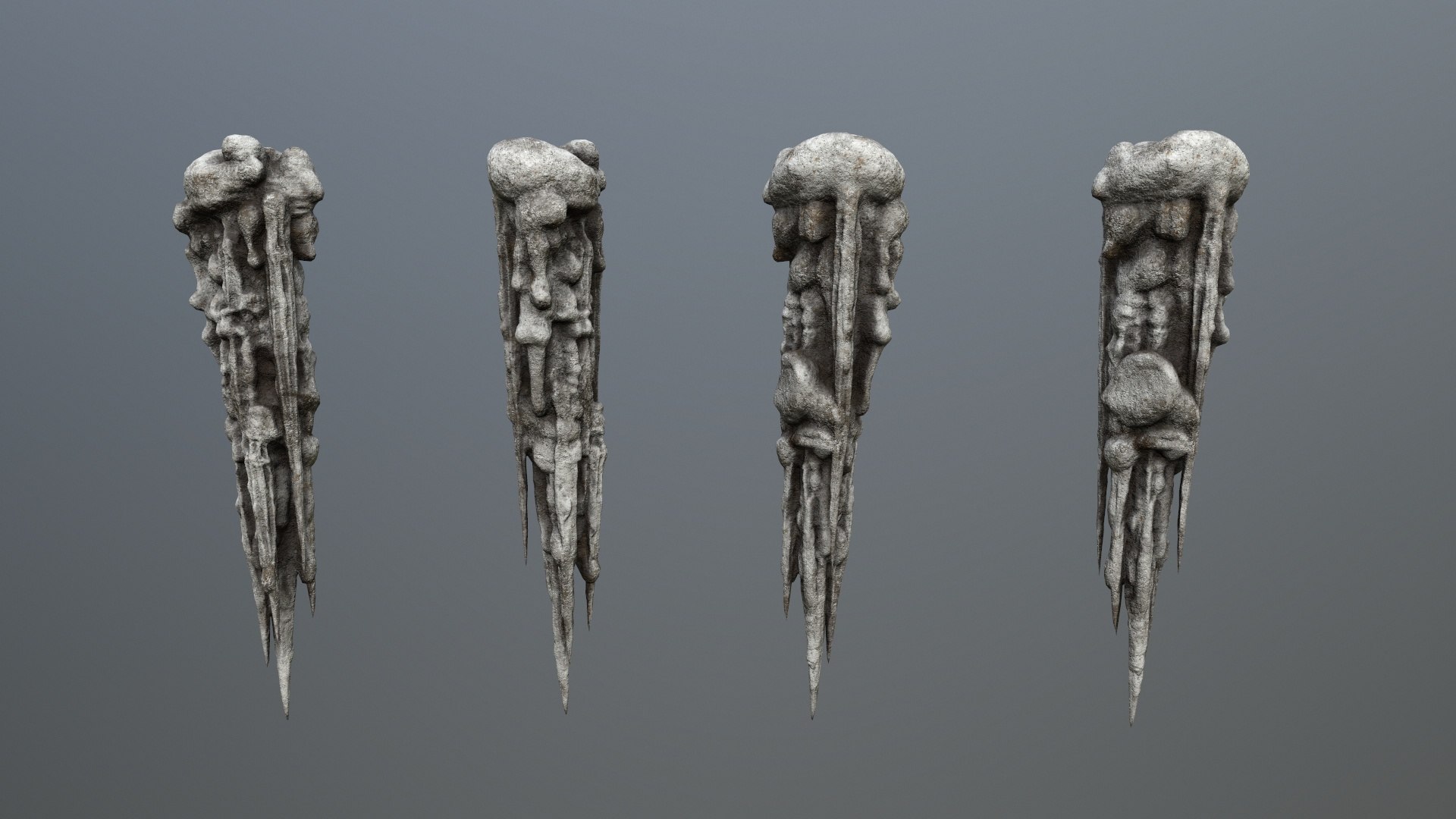 Cave Rocks 3D - TurboSquid 2390407