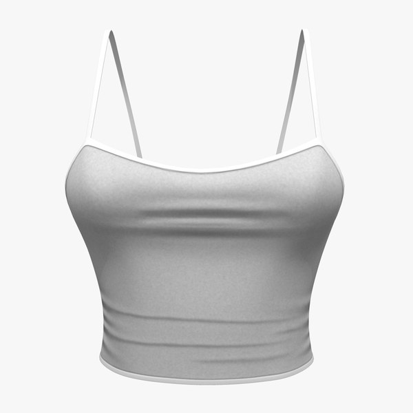 Fabric Sport Vest Tank Top 3D model