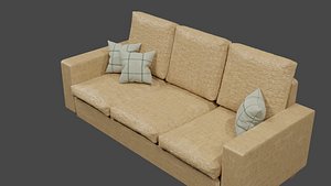 A sofa furniture set