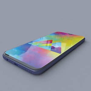 samsung galaxy m20 ocean 3D model