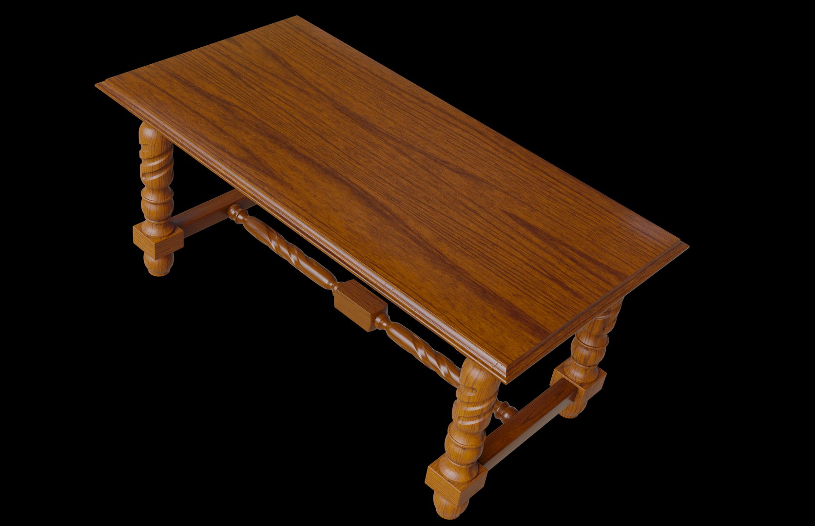 Table vintage 3D model - TurboSquid 2088762