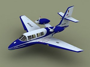 3d amphibian be-103 model