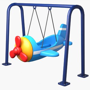 3D Airplane Swing model