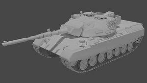 3D leopard-1a5 model