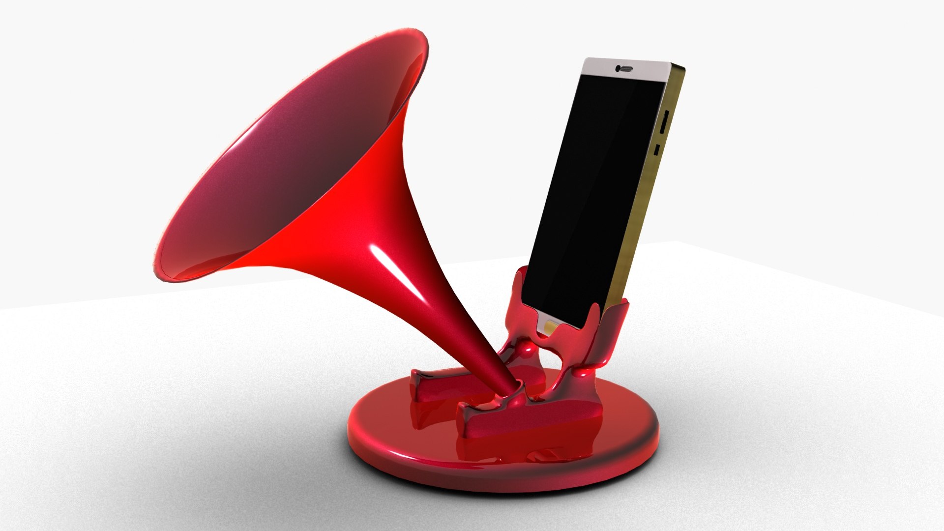 Cellphone sound magnifyer 3D model https://p.turbosquid.com/ts-thumb/d7/FiThoq/31/ps2/jpg/1764946104/1920x1080/fit_q87/8d4ec17d9e3fcc7cfaa975c4da3c8e3230625322/ps2.jpg
